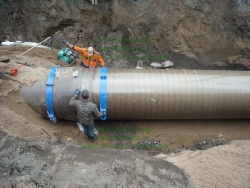 Стеклопластиковая труба для водоснабжения и канализации (4)